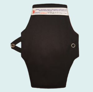 Serviette hygiénique lavable – Bleu+