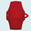 Serviette hygiénique lavable - Rouge+
