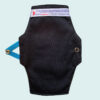 Serviette hygiénique lavable - Eventail Bleu+