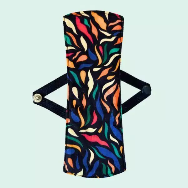 Protège-slip lavable long - Flammes